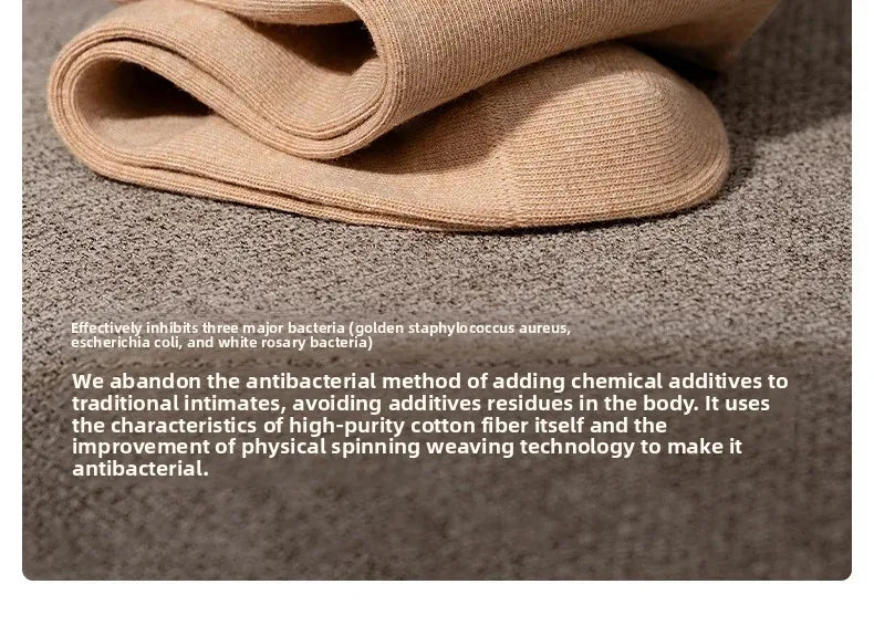 Crack-Resistant Pure Cotton Socks