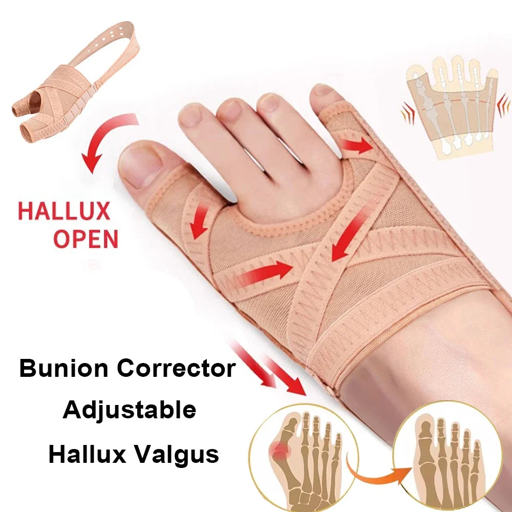 Adjustable Hallux Valgus Bunion Corrector