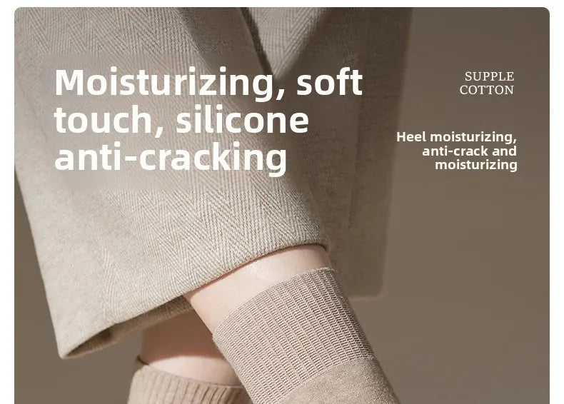 Crack-Resistant Pure Cotton Socks