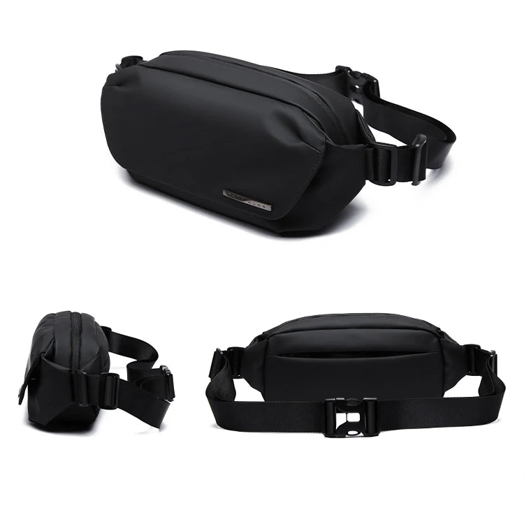 Premium Waterproof Crossbody Sling Bag with Magnetic Buckle