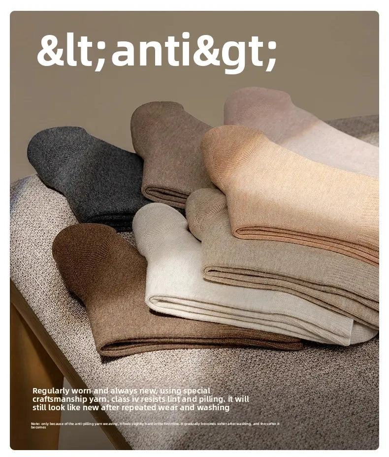 Crack-Resistant Pure Cotton Socks