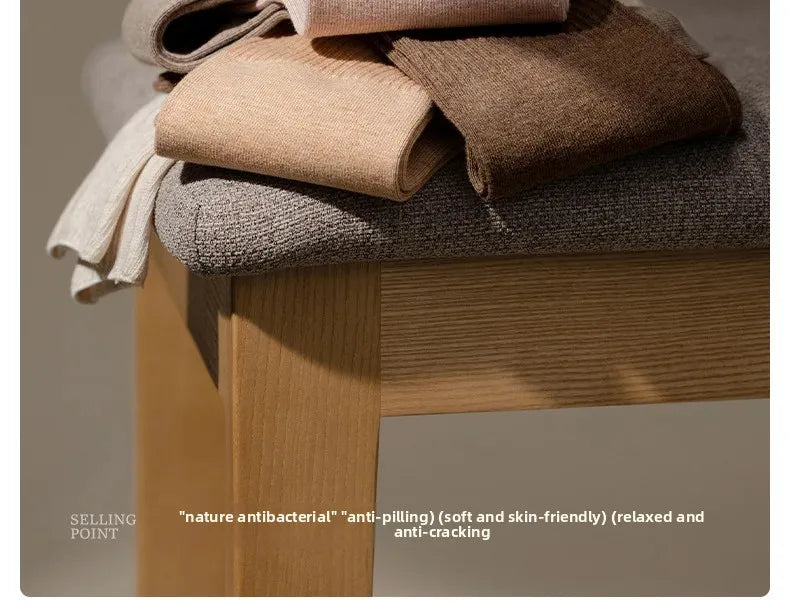 Crack-Resistant Pure Cotton Socks