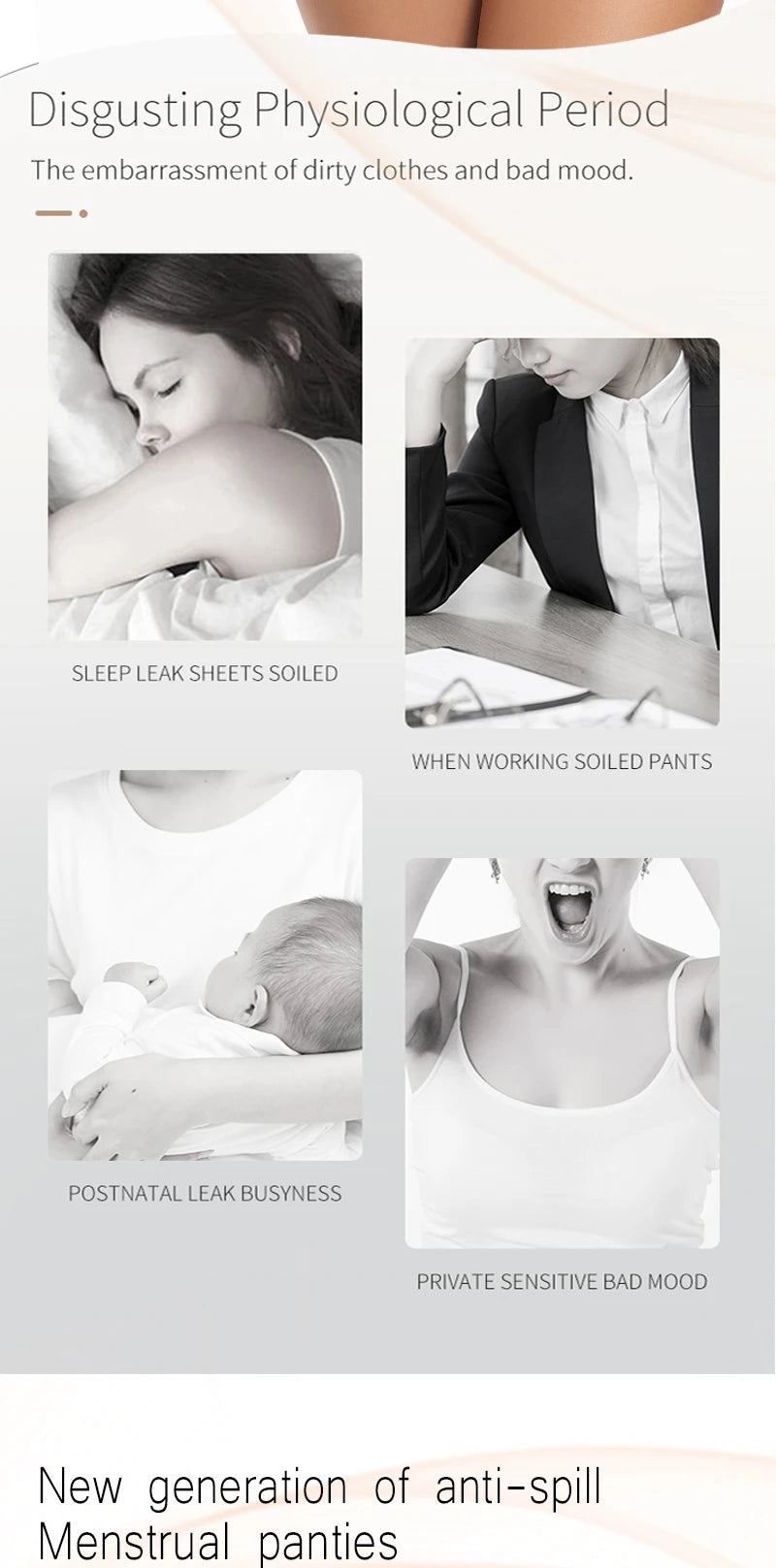 Reusable Period Underwear - Gentle Protection, Comfort & Confidence