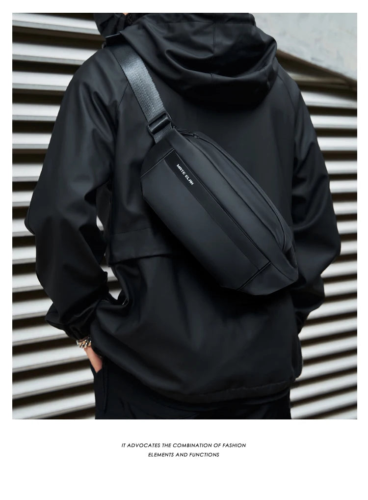 Premium Waterproof Crossbody Sling Bag with Magnetic Buckle