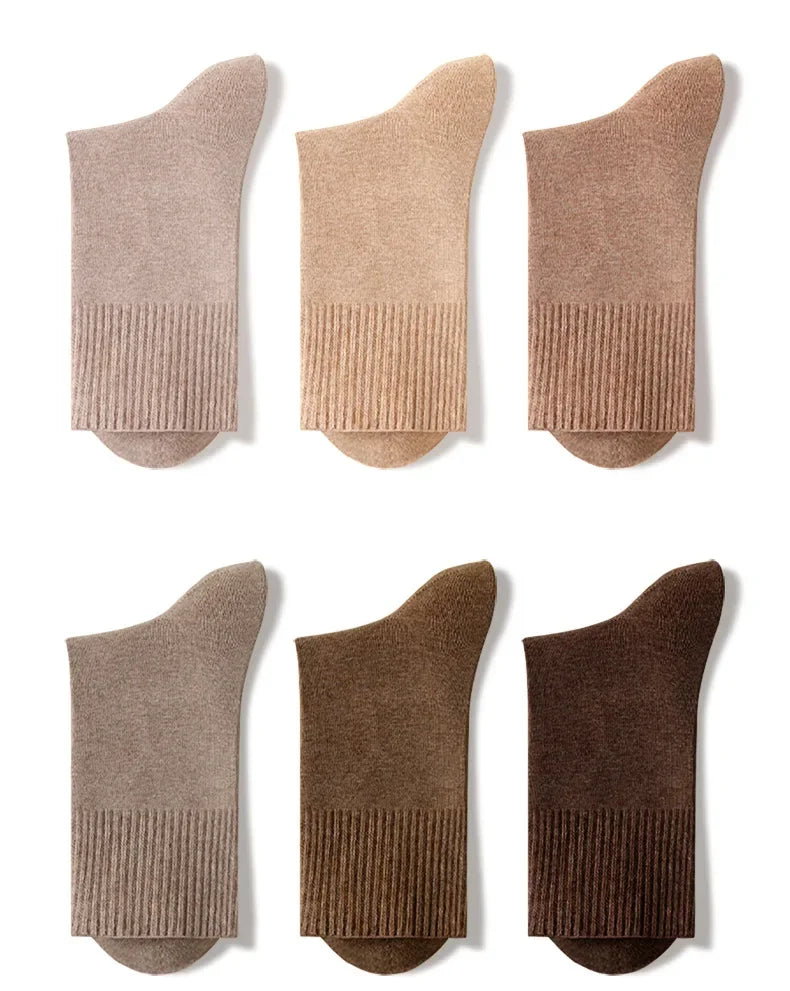 Crack-Resistant Pure Cotton Socks