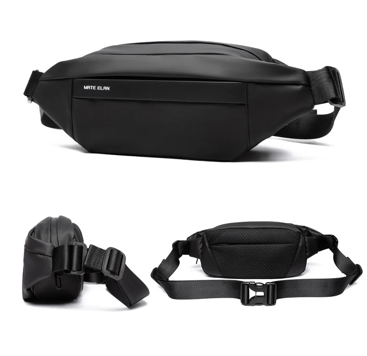 Premium Waterproof Crossbody Sling Bag with Magnetic Buckle