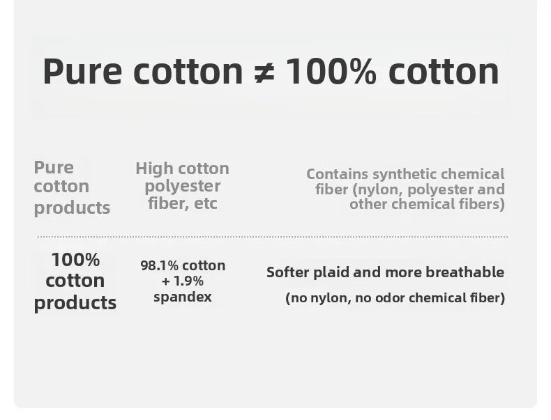 Crack-Resistant Pure Cotton Socks