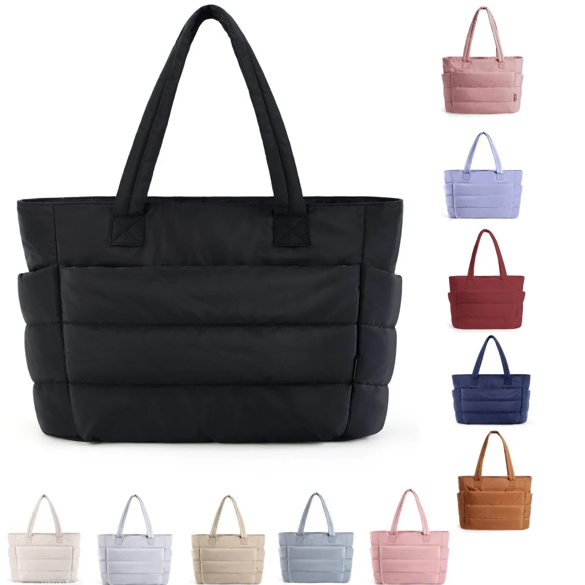 Soft Quilted Everyday Tote
