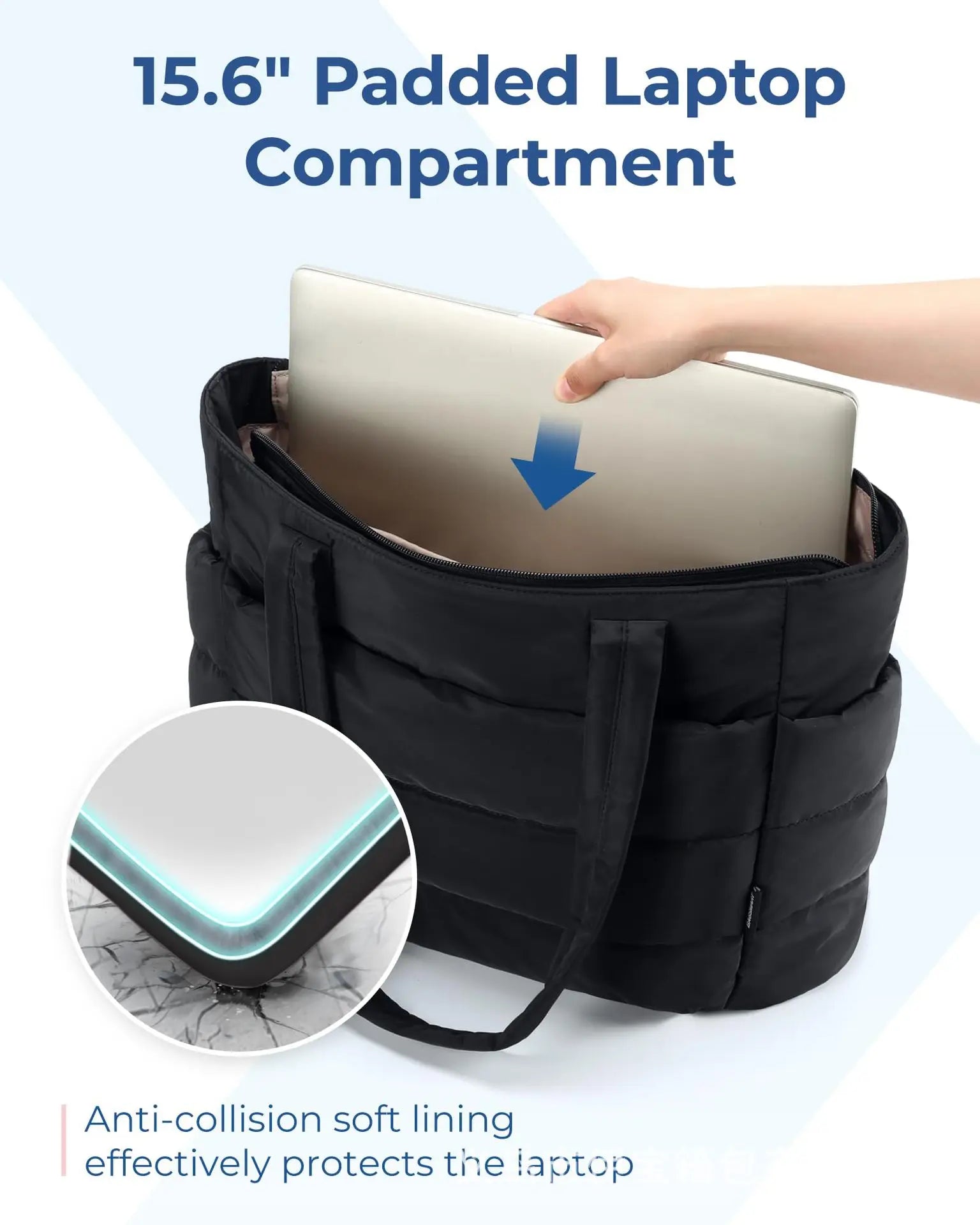 Soft Quilted Everyday Tote