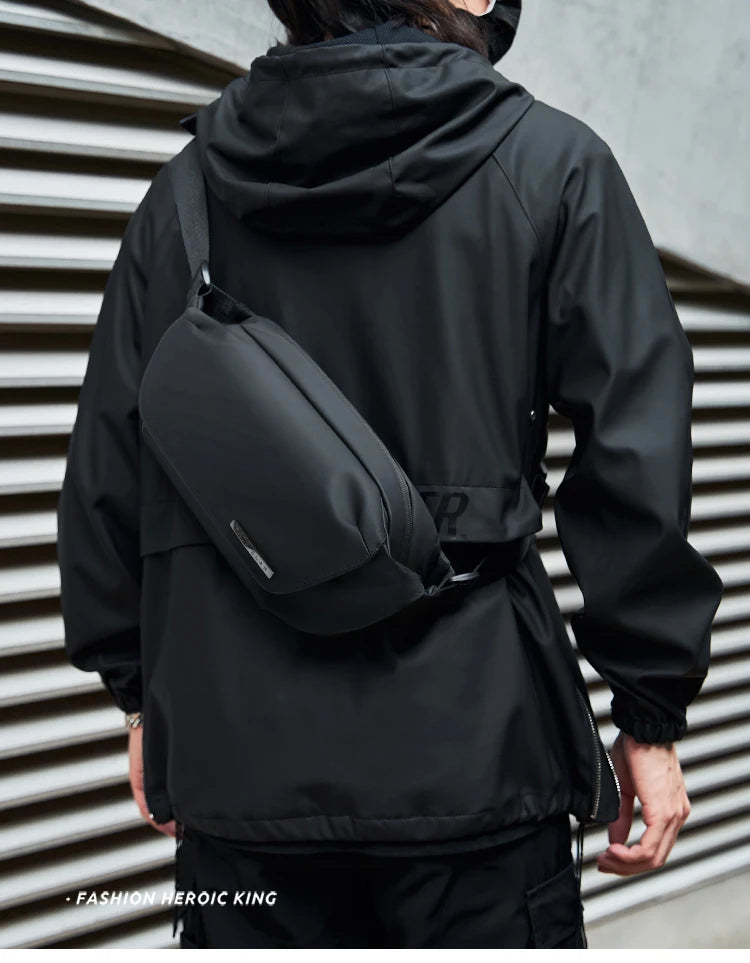 Premium Waterproof Crossbody Sling Bag with Magnetic Buckle