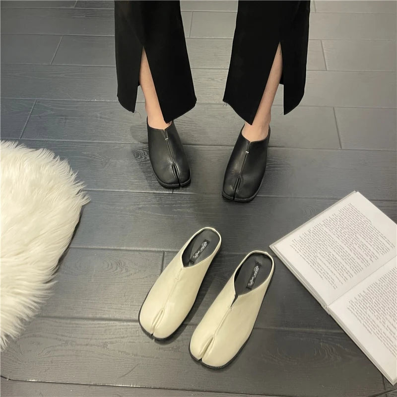 Minimal Tabi Slip-On Shoes