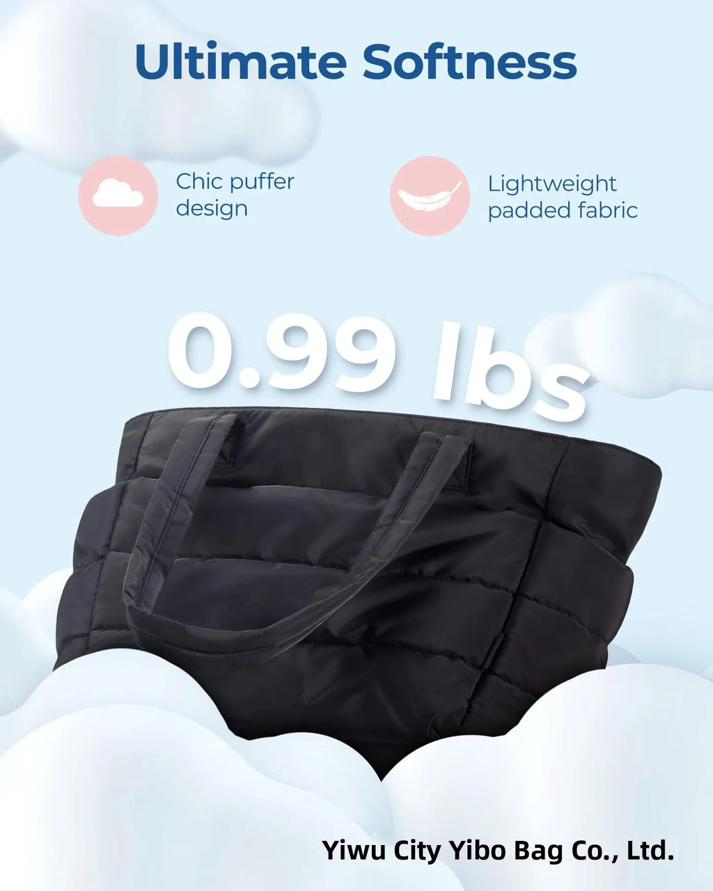 Soft Quilted Everyday Tote