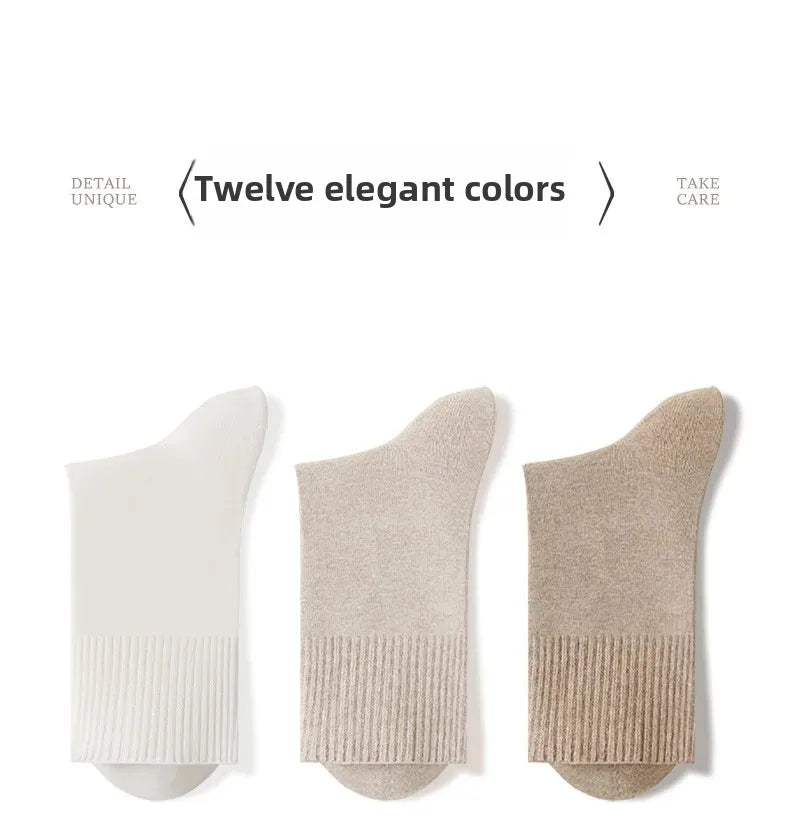 Crack-Resistant Pure Cotton Socks