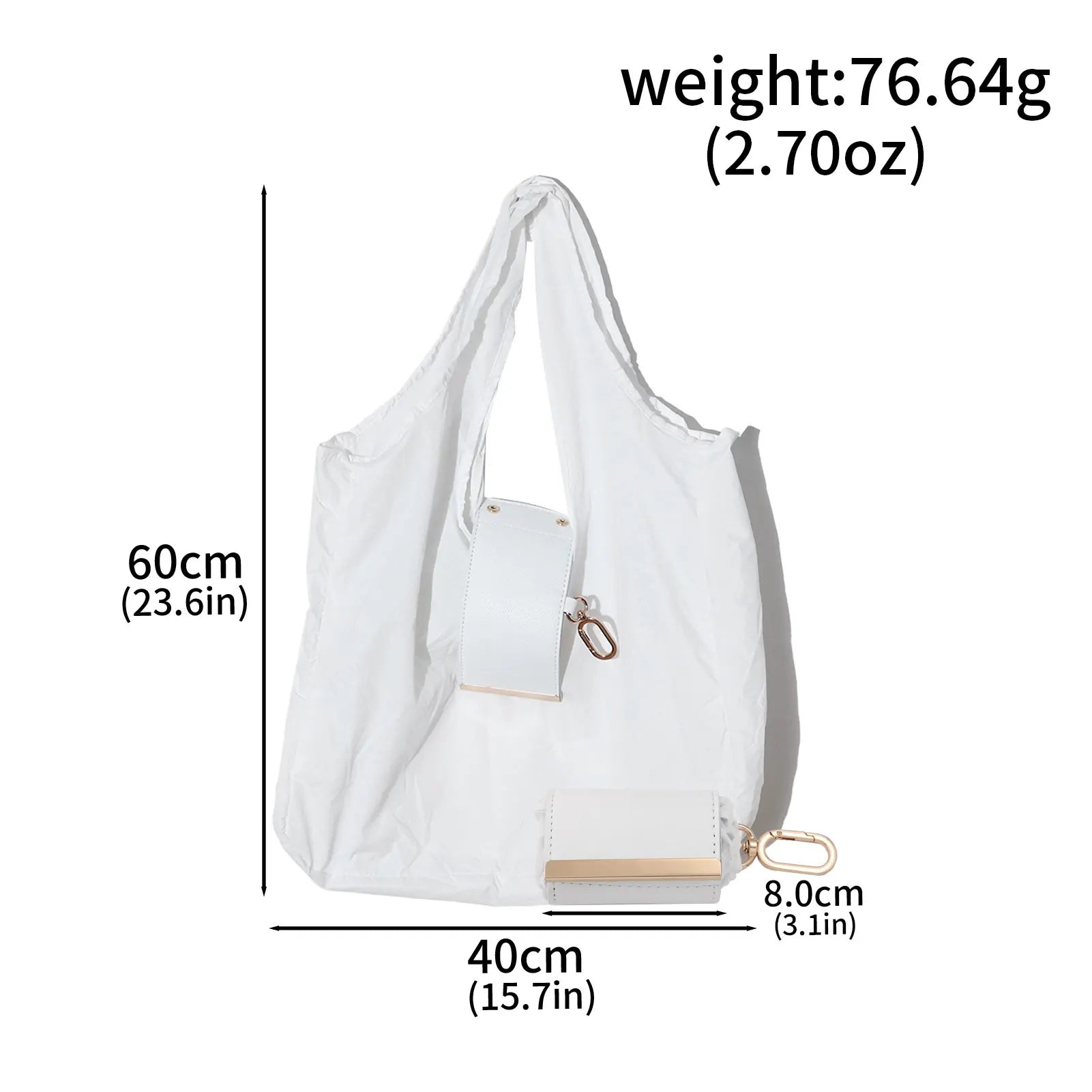 Foldable Keychain Shopping Bag