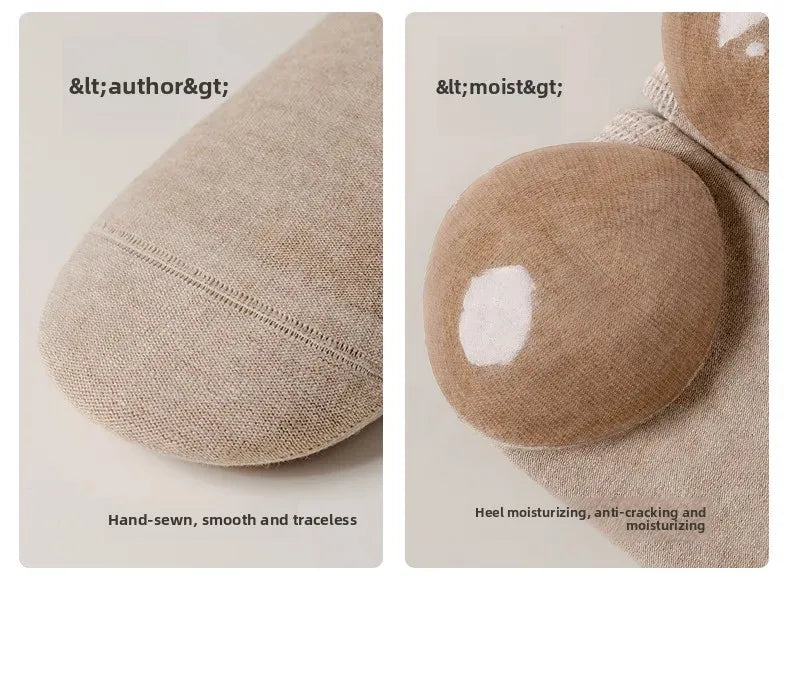 Crack-Resistant Pure Cotton Socks