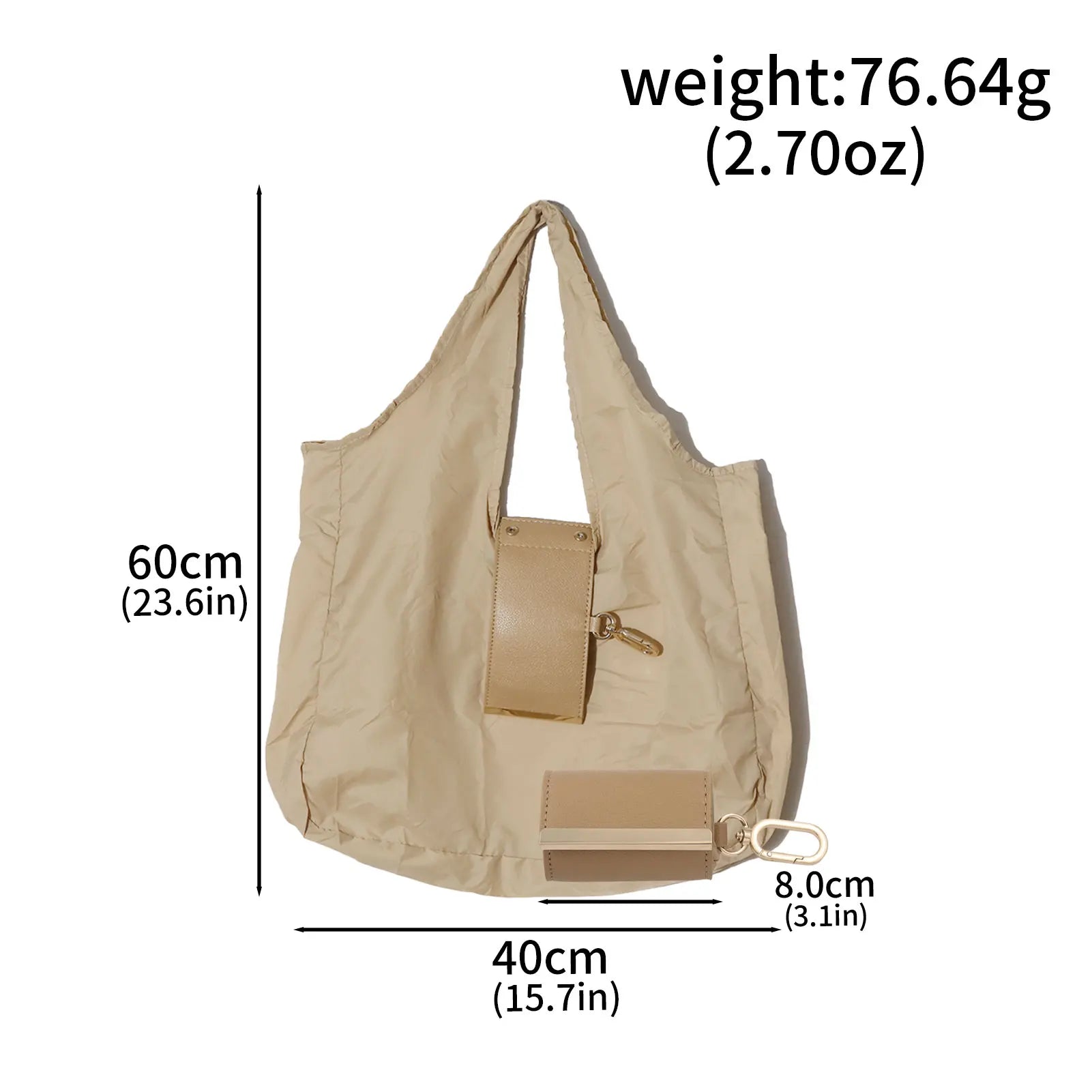 Foldable Keychain Shopping Bag