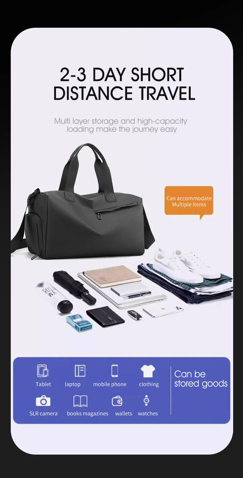 Fitness Travel Duffel Bag