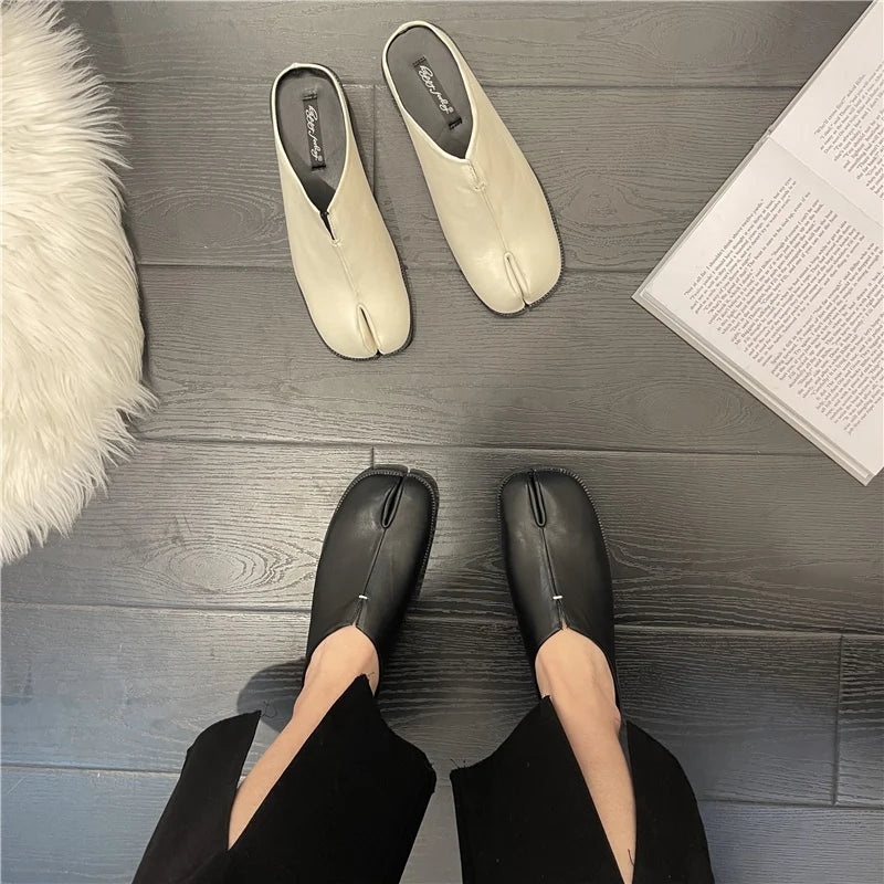Minimal Tabi Slip-On Shoes