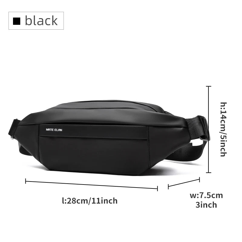 Premium Waterproof Crossbody Sling Bag with Magnetic Buckle
